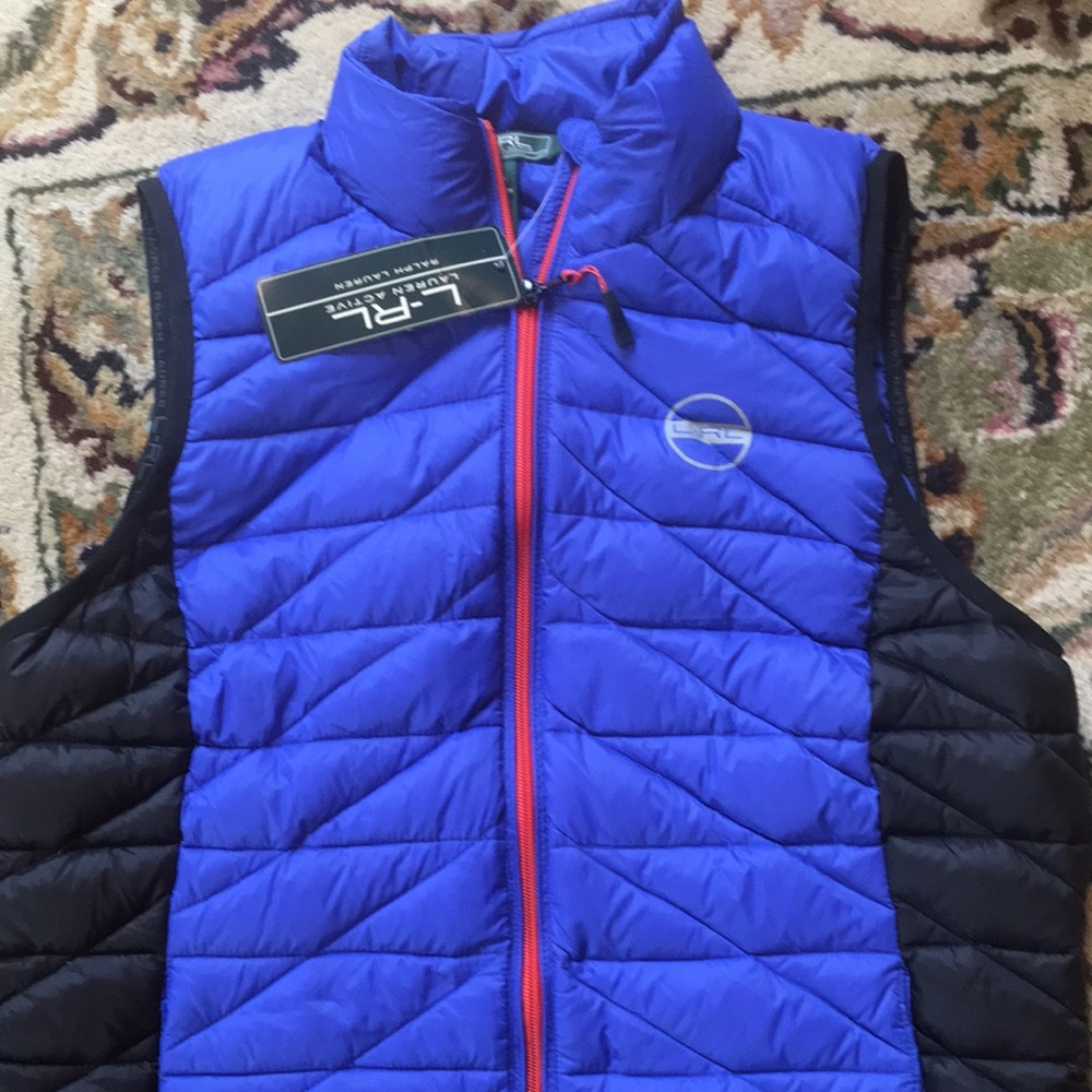 NWT Lauren Ralph Lauren Active Down Puffer Vest L